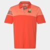 Men's Heathered 3-Stripes Colorblocked Polo Thumbnail