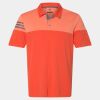 Men's Heathered 3-Stripes Colorblocked Polo Thumbnail