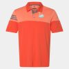 Men's Heathered 3-Stripes Colorblocked Polo Thumbnail