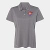 Women's Heathered Polo Thumbnail