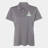 Women's Heathered Polo Thumbnail