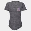 Women's Mèlange Tech V-Neck T-Shirt Thumbnail