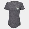 Women's Mèlange Tech V-Neck T-Shirt Thumbnail