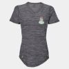 Women's Mèlange Tech V-Neck T-Shirt Thumbnail