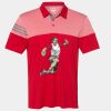 Men's Heathered 3-Stripes Colorblocked Polo Thumbnail