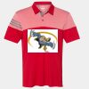 Men's Heathered 3-Stripes Colorblocked Polo Thumbnail