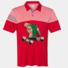 Men's Heathered 3-Stripes Colorblocked Polo Thumbnail