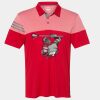 Men's Heathered 3-Stripes Colorblocked Polo Thumbnail