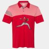 Men's Heathered 3-Stripes Colorblocked Polo Thumbnail