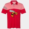 Men's Heathered 3-Stripes Colorblocked Polo Thumbnail