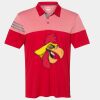 Men's Heathered 3-Stripes Colorblocked Polo Thumbnail