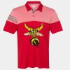 Men's Heathered 3-Stripes Colorblocked Polo Thumbnail