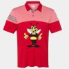 Men's Heathered 3-Stripes Colorblocked Polo Thumbnail