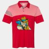 Men's Heathered 3-Stripes Colorblocked Polo Thumbnail