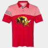 Men's Heathered 3-Stripes Colorblocked Polo Thumbnail
