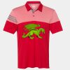 Men's Heathered 3-Stripes Colorblocked Polo Thumbnail