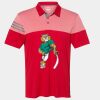 Men's Heathered 3-Stripes Colorblocked Polo Thumbnail