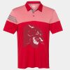 Men's Heathered 3-Stripes Colorblocked Polo Thumbnail