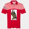 Men's Heathered 3-Stripes Colorblocked Polo Thumbnail