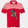 Men's Heathered 3-Stripes Colorblocked Polo Thumbnail