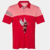 Men's Heathered 3-Stripes Colorblocked Polo Thumbnail