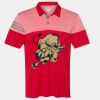 Men's Heathered 3-Stripes Colorblocked Polo Thumbnail
