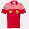 Men's Heathered 3-Stripes Colorblocked Polo Thumbnail