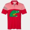 Men's Heathered 3-Stripes Colorblocked Polo Thumbnail