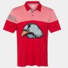 Men's Heathered 3-Stripes Colorblocked Polo Thumbnail