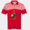 Men's Heathered 3-Stripes Colorblocked Polo Thumbnail