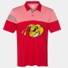 Men's Heathered 3-Stripes Colorblocked Polo Thumbnail