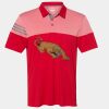 Men's Heathered 3-Stripes Colorblocked Polo Thumbnail