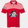 Men's Heathered 3-Stripes Colorblocked Polo Thumbnail
