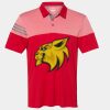 Men's Heathered 3-Stripes Colorblocked Polo Thumbnail