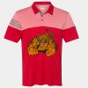 Men's Heathered 3-Stripes Colorblocked Polo Thumbnail