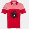 Men's Heathered 3-Stripes Colorblocked Polo Thumbnail