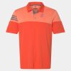 Men's Heathered 3-Stripes Colorblocked Polo Thumbnail