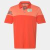 Men's Heathered 3-Stripes Colorblocked Polo Thumbnail