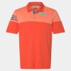 Men's Heathered 3-Stripes Colorblocked Polo Thumbnail