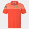 Men's Heathered 3-Stripes Colorblocked Polo Thumbnail