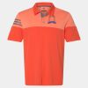 Men's Heathered 3-Stripes Colorblocked Polo Thumbnail