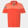 Men's Heathered 3-Stripes Colorblocked Polo Thumbnail