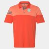 Men's Heathered 3-Stripes Colorblocked Polo Thumbnail