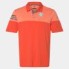 Men's Heathered 3-Stripes Colorblocked Polo Thumbnail