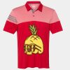 Men's Heathered 3-Stripes Colorblocked Polo Thumbnail