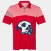 Men's Heathered 3-Stripes Colorblocked Polo Thumbnail