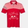 Men's Heathered 3-Stripes Colorblocked Polo Thumbnail