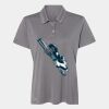 Women's Heathered Polo Thumbnail