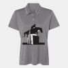 Women's Heathered Polo Thumbnail