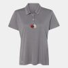 Women's Heathered Polo Thumbnail